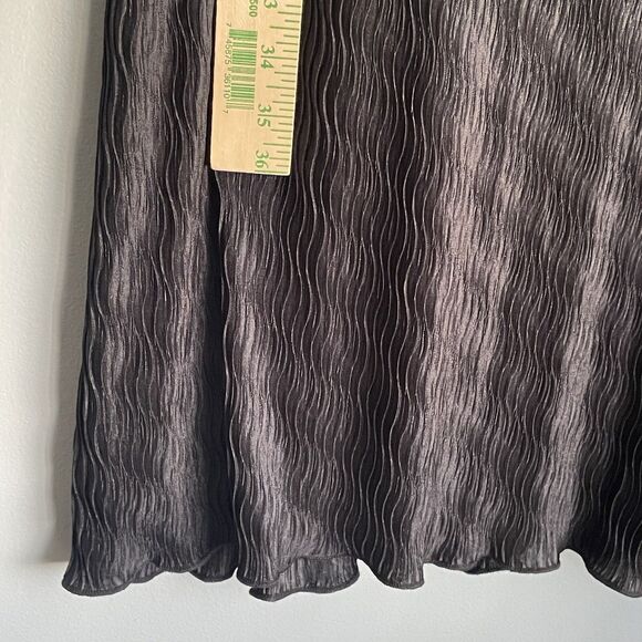 NEW ASTR The Label Strapless Textured Dress Sz L Bodycon Black Midi Formal Party - Picture 10 of 13